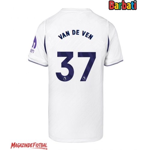 Tottenham Hotspur Micky van de Ven #37 Tricou Fotbal Replică 2026-27 Barbati Acasa Tottenham Hotspur Micky van de Ven #37 Tricou Fotbal Replică 2026-27 Barbati Acasa